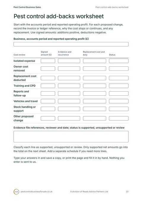 Page 10 of the guide