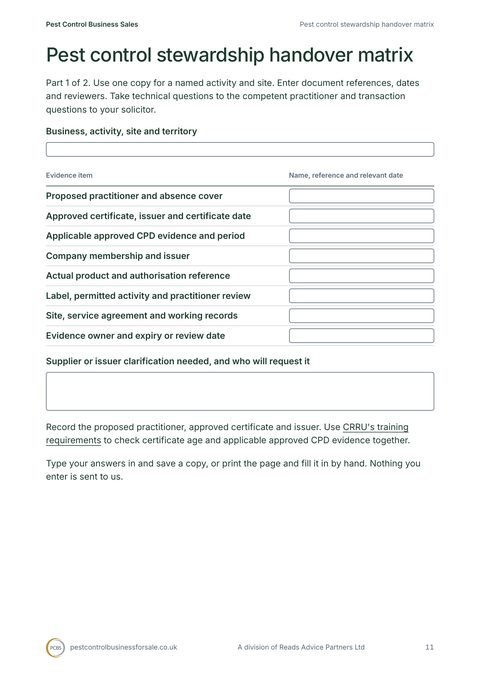 Page 11 of the guide